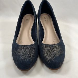 Clarks wedge shoes - wide width